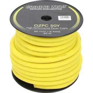Ground Zero Cable 50 mm² CCA ( Le M )